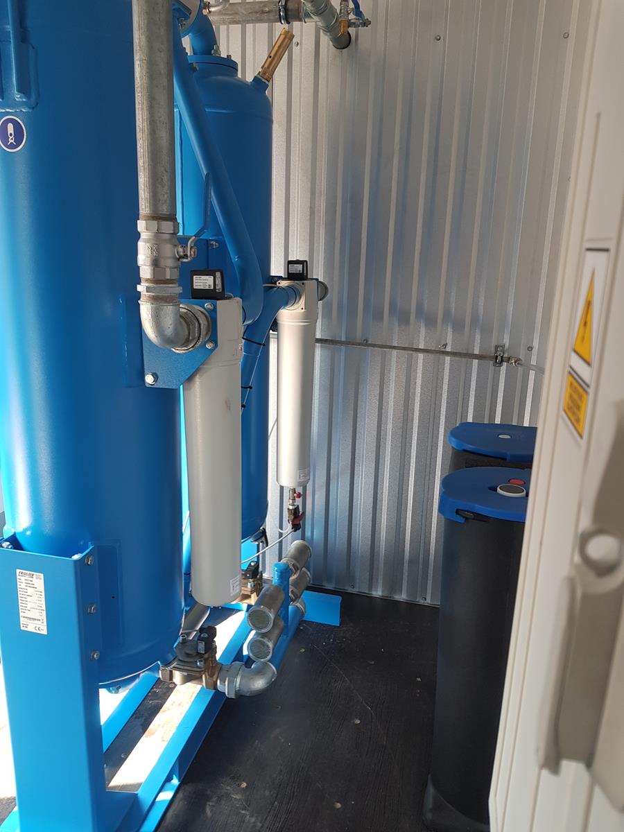 kontenerowe stacje sprężonego powietrza