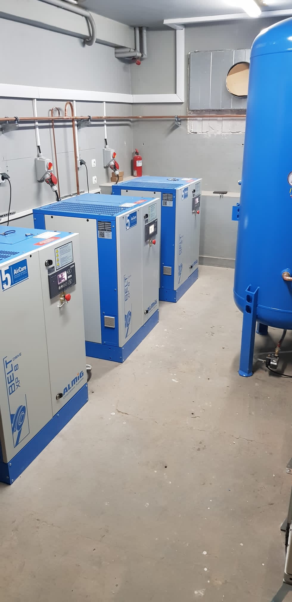 sprężarki dla szpitali