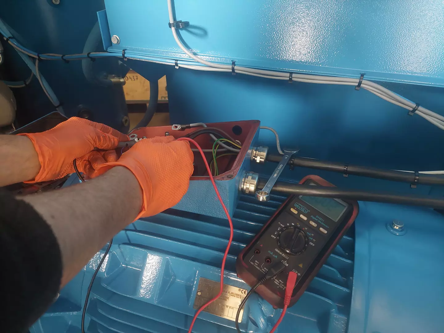 Sprawdzenie sprężarek przed montażem