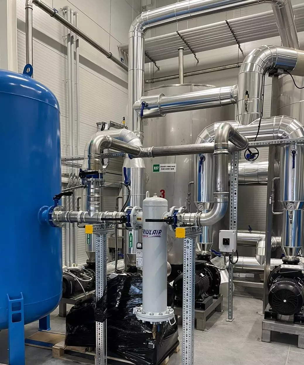 Sprężarkownia w zakładach przemysłu spożywczego