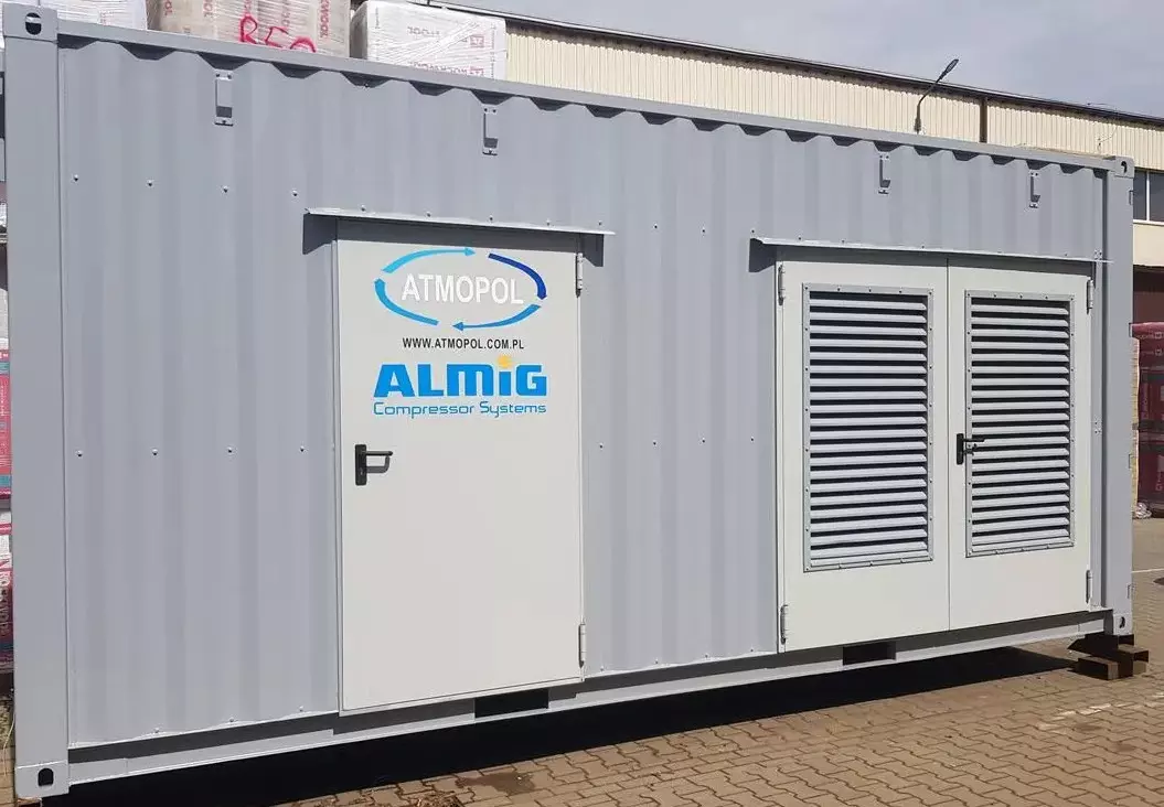 Kontenerowa stacja sprężarek