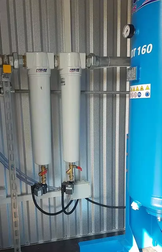 Kontenerowa stacja sprężarek