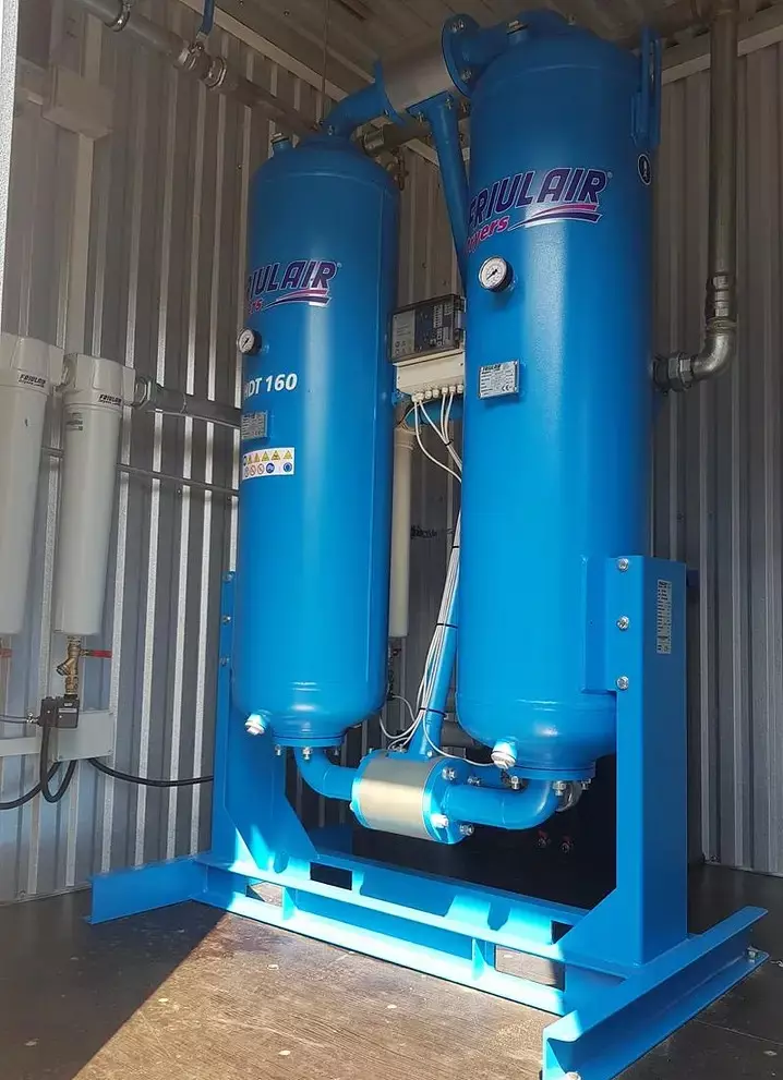 Kontenerowa stacja sprężarek